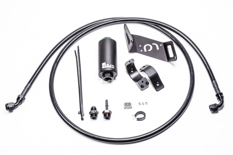 Radium Engineering BMW Fuel Hanger Feed w/ Microglass Filter -  Shop now at Performance Car Parts
