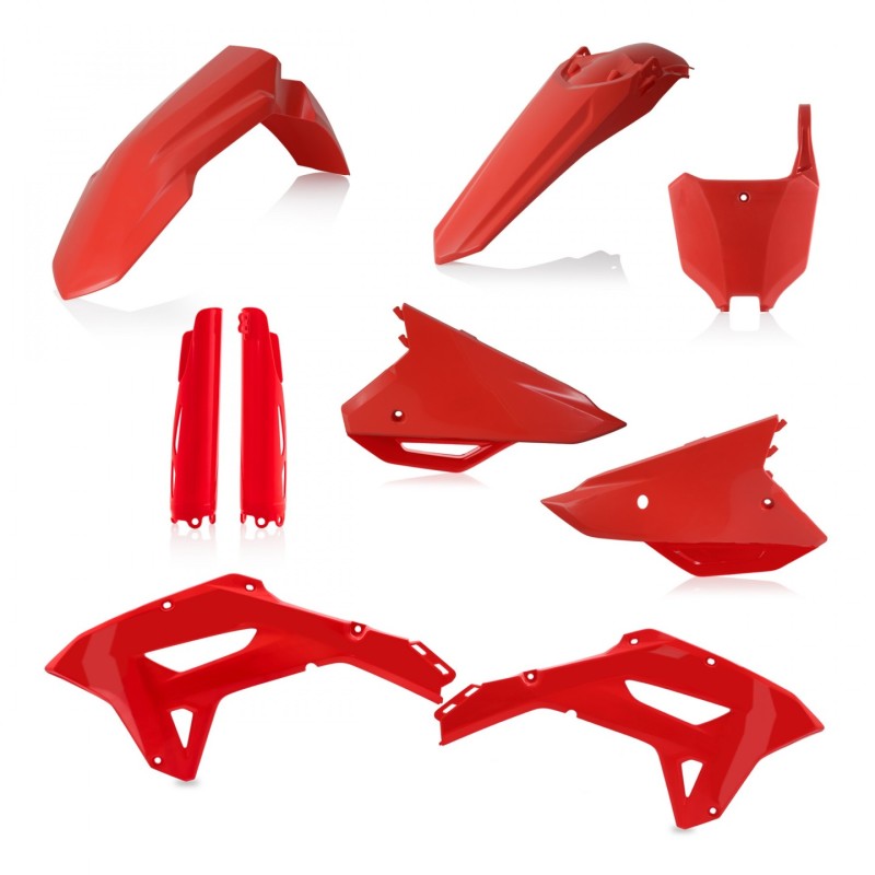 Acerbis 21-23 Honda CRF250RX/ CRF450RX/ CRF450R-S Full Plastic Kit - Red -  Shop now at Performance Car Parts