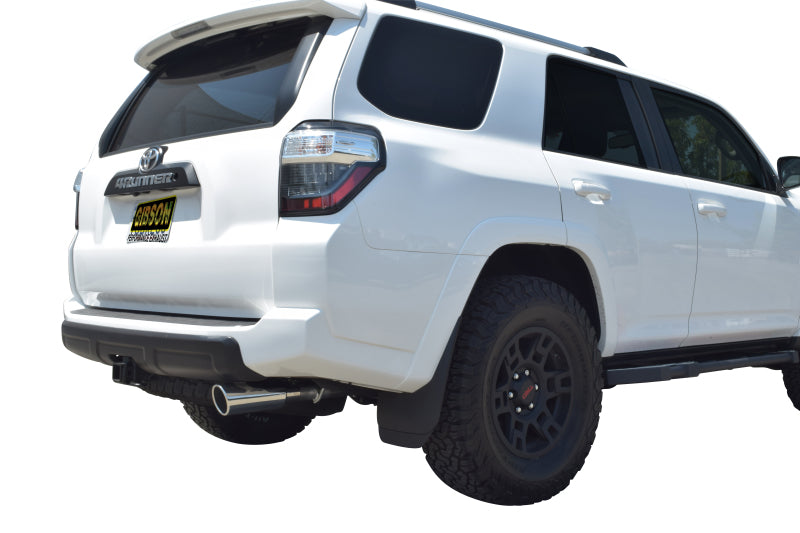 Gibson 04-22 Toyota 4Runner LImited 4.0L 2.5in Cat-Back Single Exhaust - Aluminized -  Shop now at Performance Car Parts