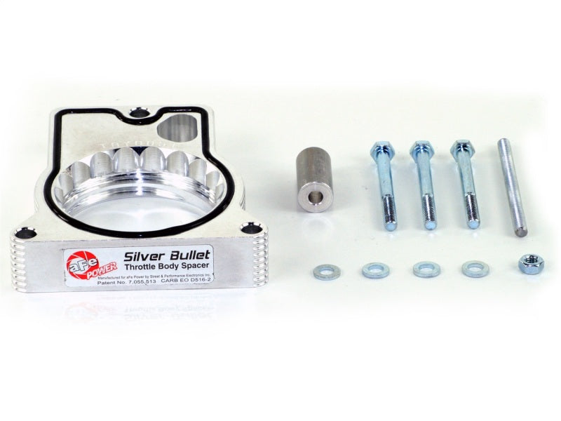 aFe Silver Bullet Throttle Body Spacers TBS GM C/K 1500/2500/3500 96-00 V8-5.0L 5.7L -  Shop now at Performance Car Parts