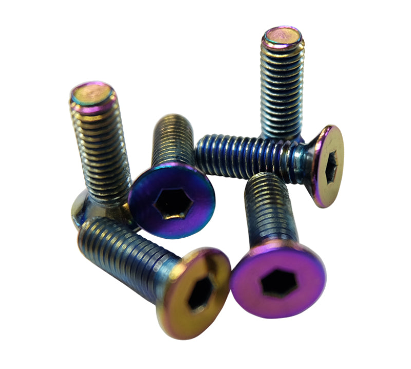 NRG Steering Wheel Screw Upgrade Kit (Conical) - Neochrome -  Shop now at Performance Car Parts