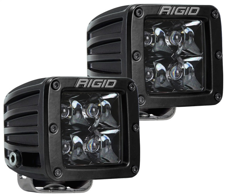Rigid Industries D-Series Midnight Edition - Spot - Set of 2 -  Shop now at Performance Car Parts