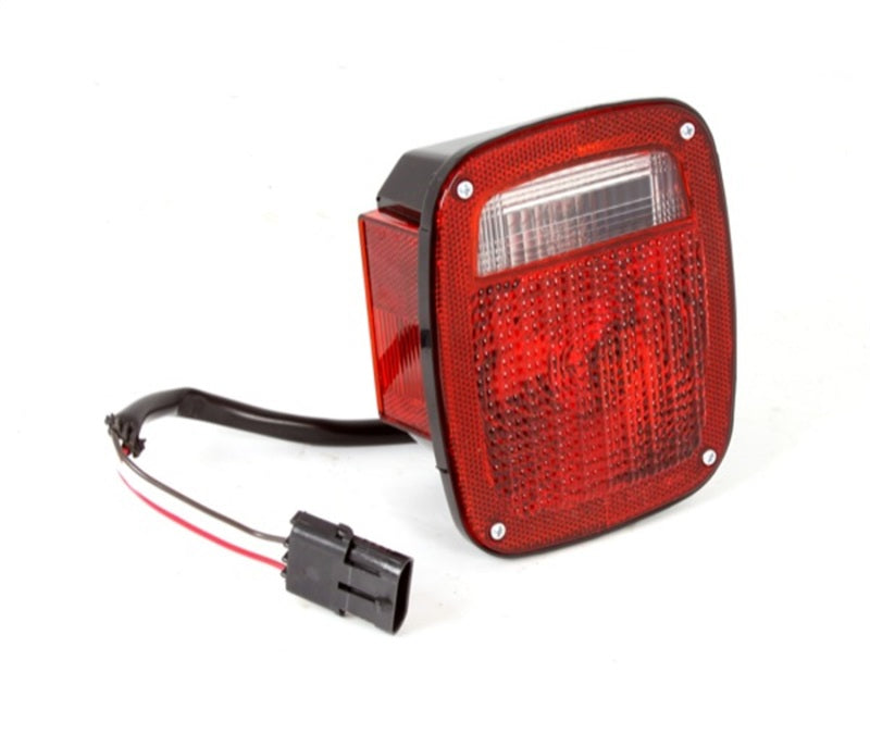 Omix Tail Light Black Housing LH 87-90 Jeep Wrangler -  Shop now at Performance Car Parts