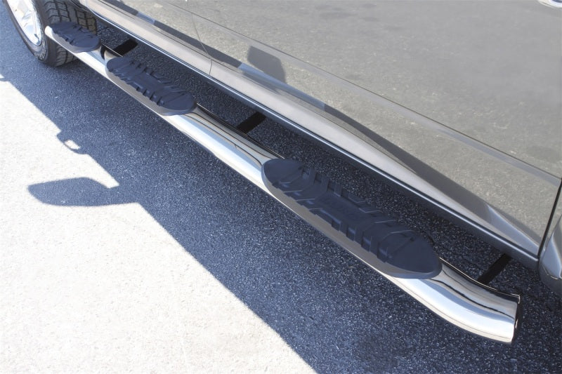 Lund 09-17 Dodge Ram 1500 Crew Cab (5.5ft. Bed) 5in. Oval WTW SS Nerf Bars - Polished -  Shop now at Performance Car Parts