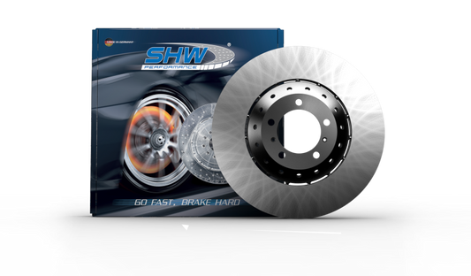 SHW 19-20 Ford Mustang Shelby GT350 (From 2/4/2019) Left Front Smooth LW Brake Rotor (KR3Z1125C)