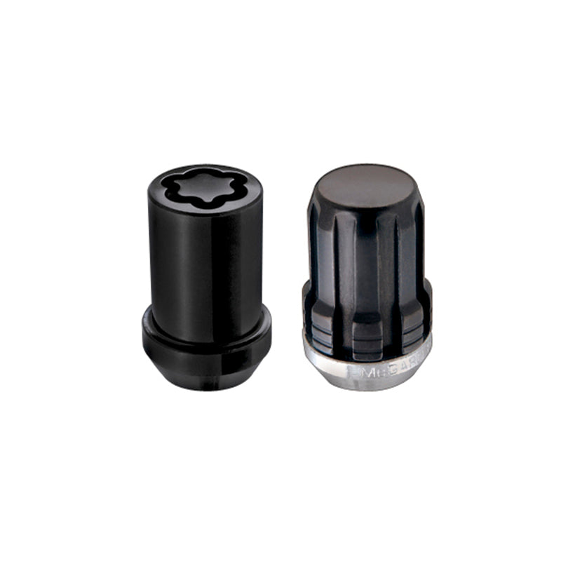 McGard SplineDrive Tuner 4 Lug Install Kit w/Locks & Tool (Cone) M12X1.5 / 13/16 Hex - Black -  Shop now at Performance Car Parts