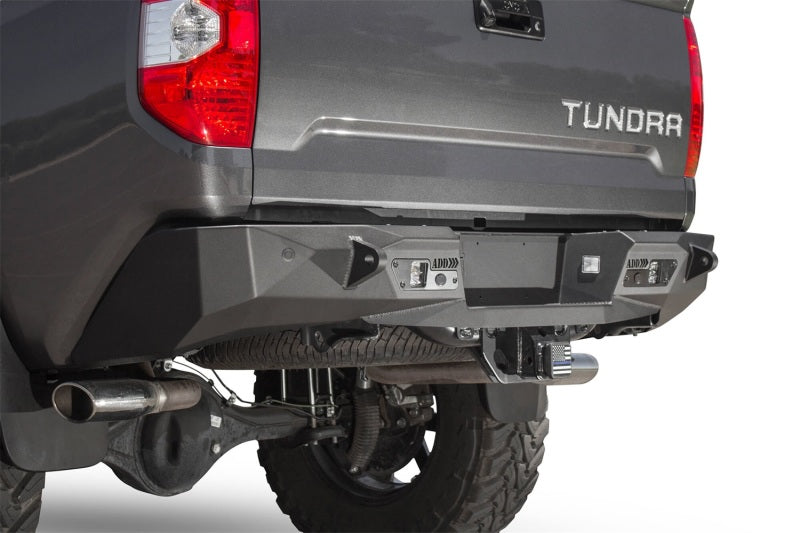 Addictive Desert Designs 2014+ Toyota Tundra Stealth Fighter Rear Bumper w/ Backup Sensor Cutouts -  Shop now at Performance Car Parts