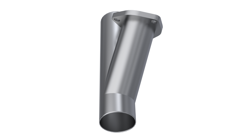 QTP 2.5in Weld-On QTEC Exhaust Cutout Y-Pipe -  Shop now at Performance Car Parts