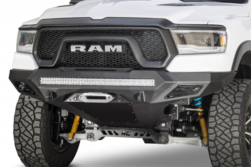 Addictive Desert Designs 2019 Ram Rebel 1500 Stealth Fighter Fr Bumper w/Winch&Parking Sensor Mounts -  Shop now at Performance Car Parts