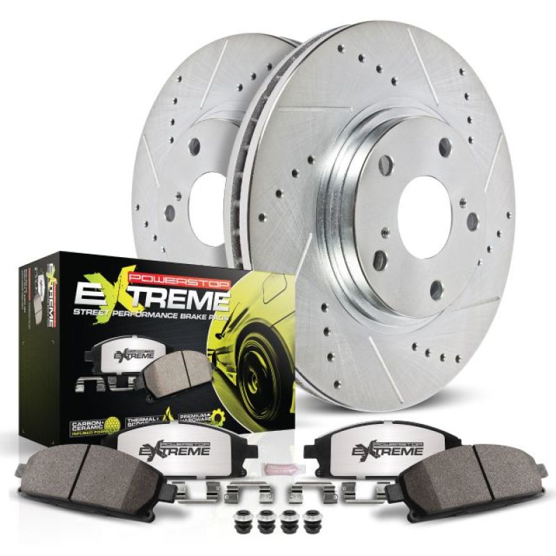 Power Stop 15-18 Audi A3 Front Z26 Street Warrior Brake Kit -  Shop now at Performance Car Parts