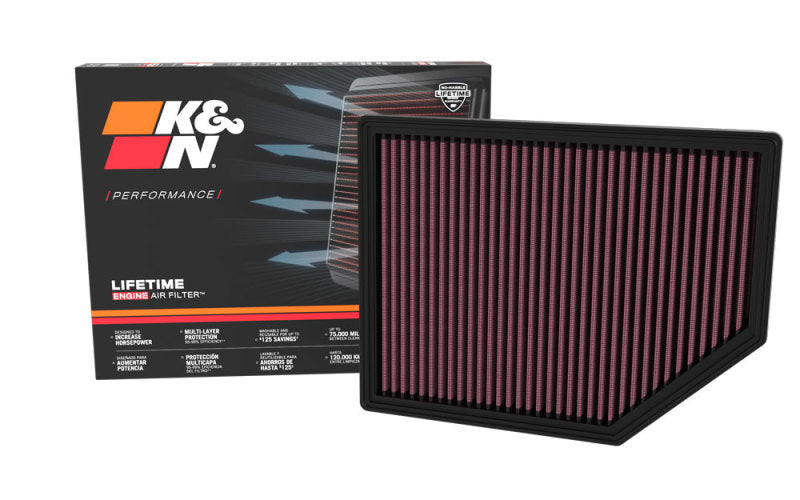 K&N 22-23 Ford Bronco Raptor 3.0L V6 Replacement Air Filter -  Shop now at Performance Car Parts