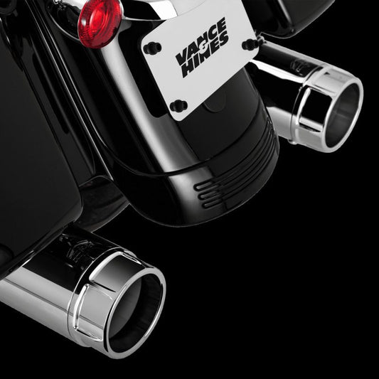 Vance & Hines HD Touring 17-22 Torquer 450 Chrome Slip-On Exhaust -  Shop now at Performance Car Parts