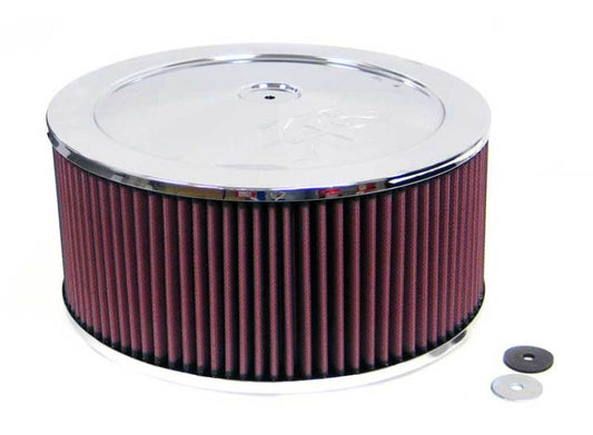 K&N Round Air Filter Assembly 7-5/16in Flange 11in Diameter 6in Height -  Shop now at Performance Car Parts