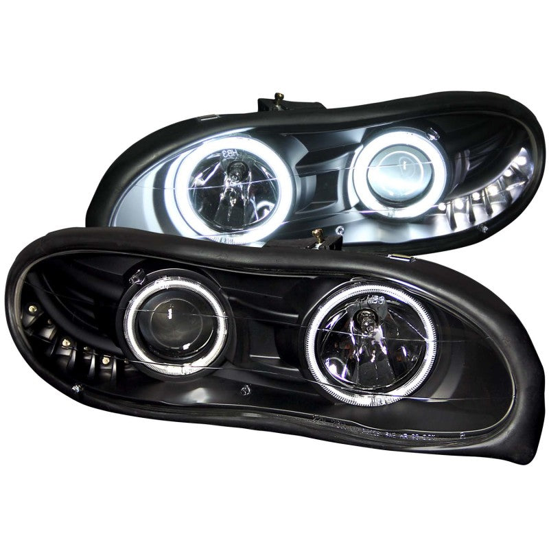 ANZO 1998-2002 Chevrolet Camaro Projector Headlights w/ Halo Black -  Shop now at Performance Car Parts