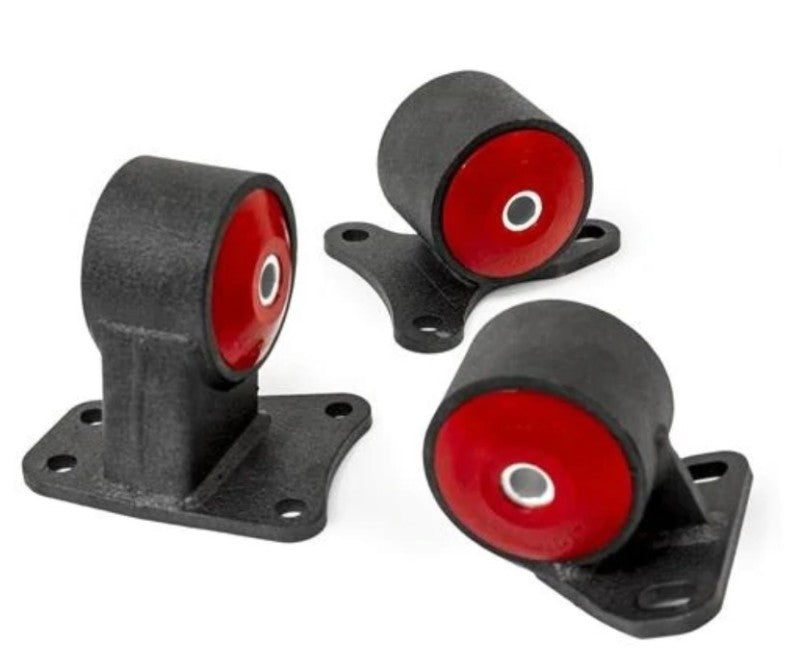 Innovative 88-91 Prelude B-Series Black Steel Mounts 75A Bushings -  Shop now at Performance Car Parts