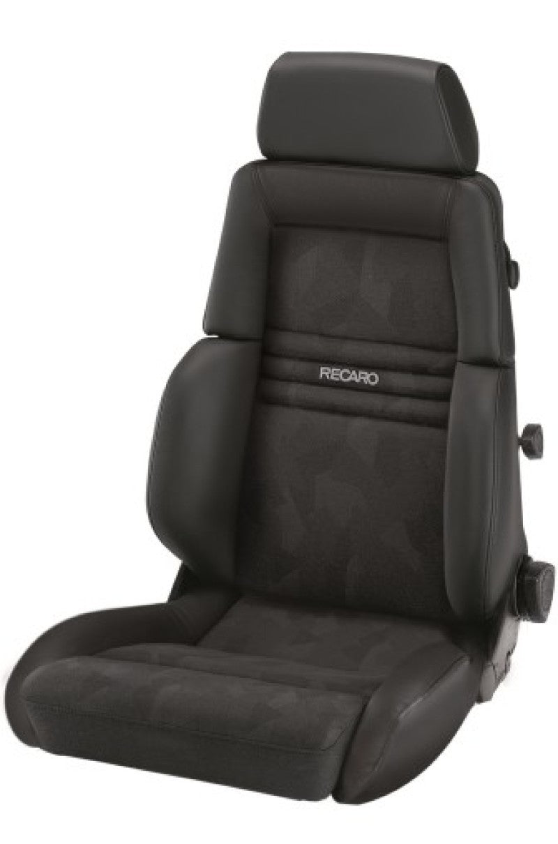 Recaro Expert M Seat - Black Leather/Black Artista -  Shop now at Performance Car Parts