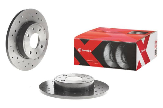 Brembo 10-11 Audi S4/08-11 S5 Front Premium Xtra Cross Drilled UV Coated Rotor -  Shop now at Performance Car Parts