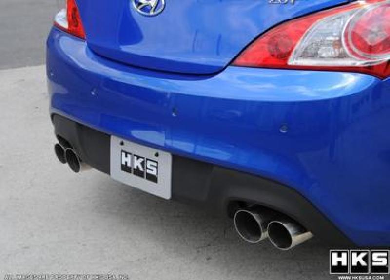 HKS 10+ Genesis V6 & 2.0L Turbo Legamax Premium Rear Section Exhaust (OVERSIZED SHIPPING) -  Shop now at Performance Car Parts