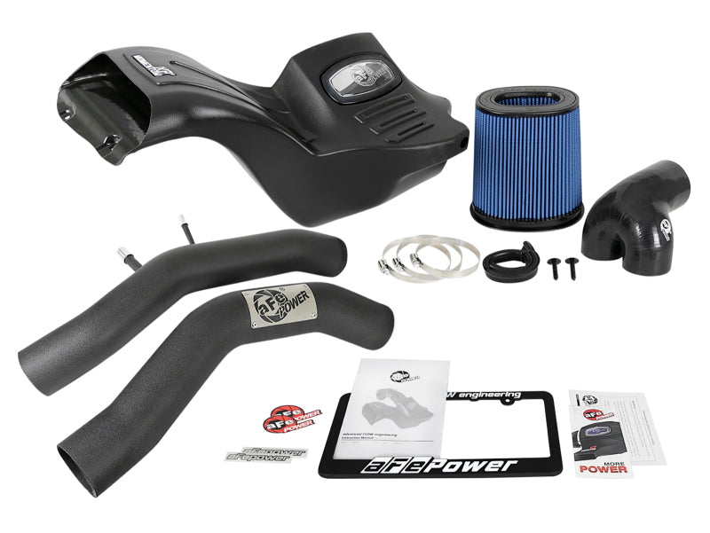 aFe Momentum XP Pro 5R Cold Air Intake System w/Black Aluminum Intake Tubes 15-18 Ford F-150 V8-5.0L -  Shop now at Performance Car Parts