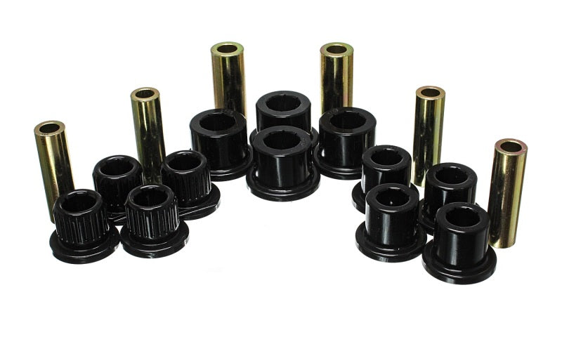 Energy Suspension 99-04 Ford F-350 2wd/F-250 SD 4wd/F-350 4wd Black Rear Leaf Spring Bushing Set -  Shop now at Performance Car Parts