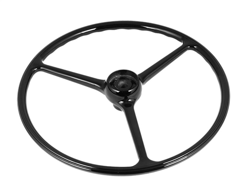 Omix Steering Wheel Black 64-75 Jeep CJ Models -  Shop now at Performance Car Parts