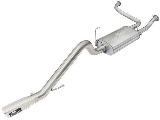 aFe MACHForce XP Exhaust Cat-Back 2.5/3in SS-409 w/ Polished Tip 05-15 Nissan Xterra V6 4.0L -  Shop now at Performance Car Parts