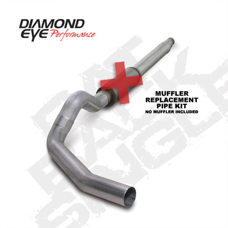 Diamond Eye KIT 5in CB MFLR RPLCMENT PIPE SGL AL: 94-97 FORD 7.3L F250/F350 PWRSTROKE -  Shop now at Performance Car Parts