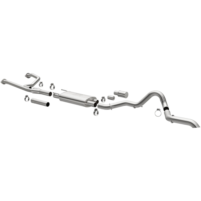 Magnaflow 22+ Toyota Tundra Overland Series 3in Single Straight Passenger Side Rear Cat-Back Exhaust -  Shop now at Performance Car Parts