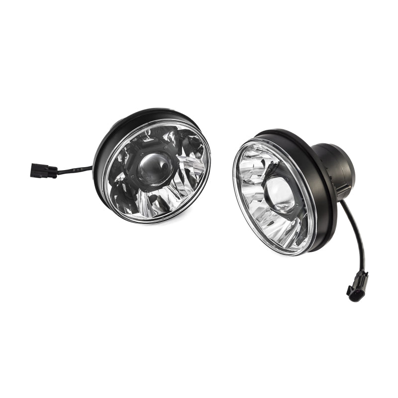 KC HiLiTES 07-18 Jeep JK (Not for Rubicon/Sahara) 7in. Gravity LED Pro DOT Headlight (Pair Pack Sys) -  Shop now at Performance Car Parts