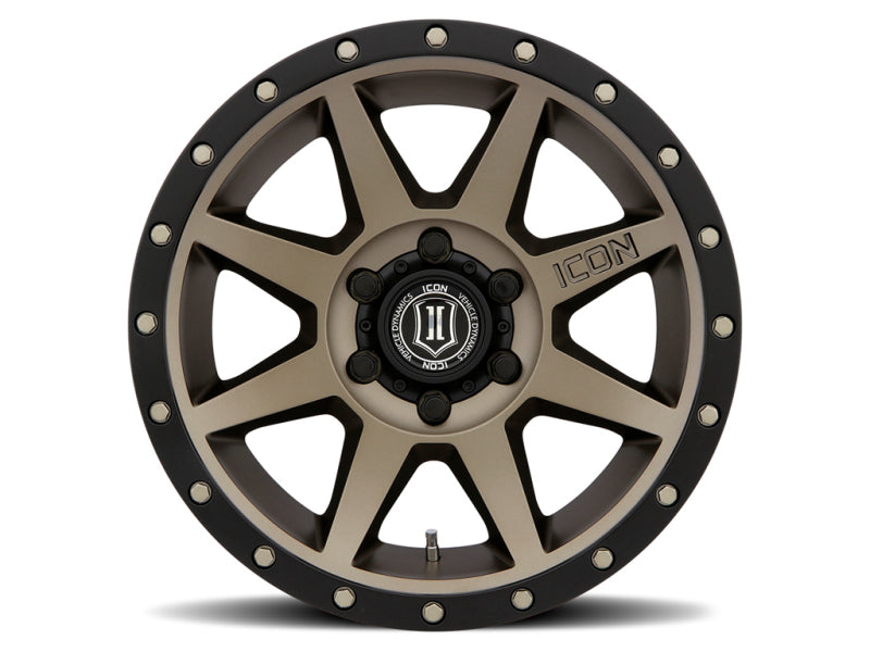 ICON Rebound 17x8.5 6x5.5 25mm Offset 5.75in BS 95.1mm Bore Bronze Wheel -  Shop now at Performance Car Parts