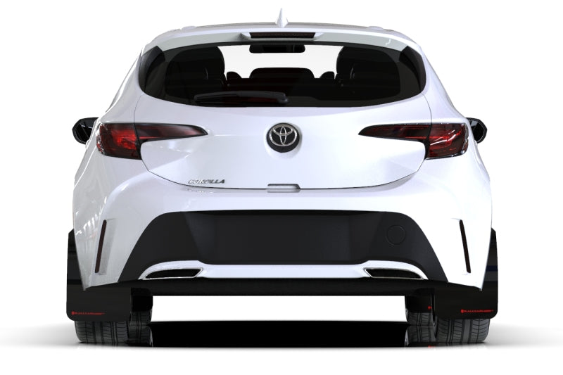 Rally Armor 18-22 Toyota Corolla Hatchback Black UR Mud Flap Silver Logo -  Shop now at Performance Car Parts