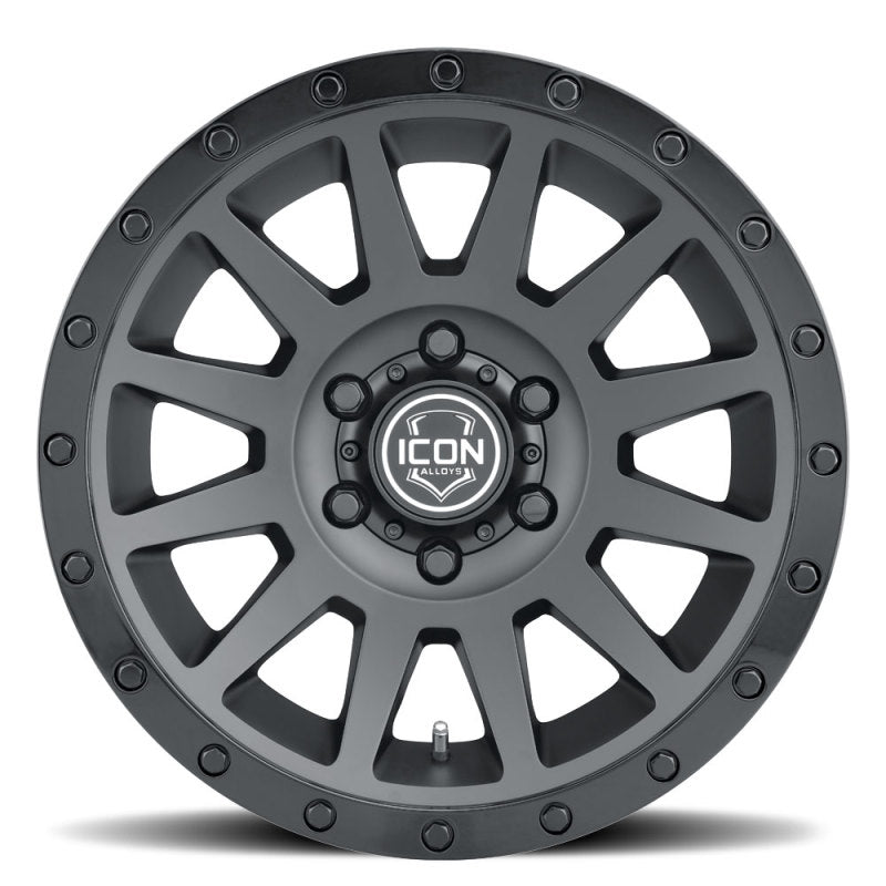 ICON Compression 17x8.5 6x135 6mm Offset 5in BS 87.1mm Bore Double Black Wheel -  Shop now at Performance Car Parts