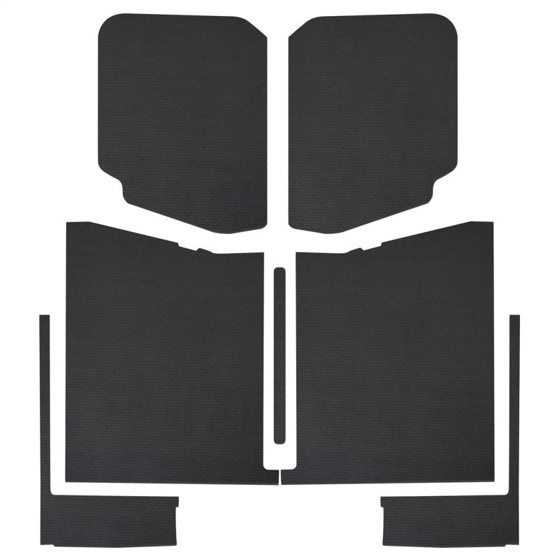 DEI 20-22 Jeep Gladiator JT 4-Door Boom Mat Complete Headliner Kit - 7 Piece - Black Leather Look -  Shop now at Performance Car Parts