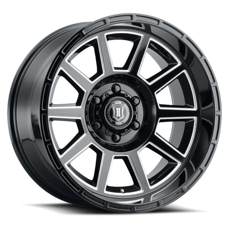 ICON Recoil 20x10 6x135 -24mm Offset 4.5in BS Gloss Black Milled Spokes Wheel -  Shop now at Performance Car Parts