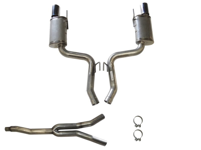 JBA 15-20 Ford Mustang EcoBoost 304 Stainless Steel Cat-Back Exhaust -  Shop now at Performance Car Parts
