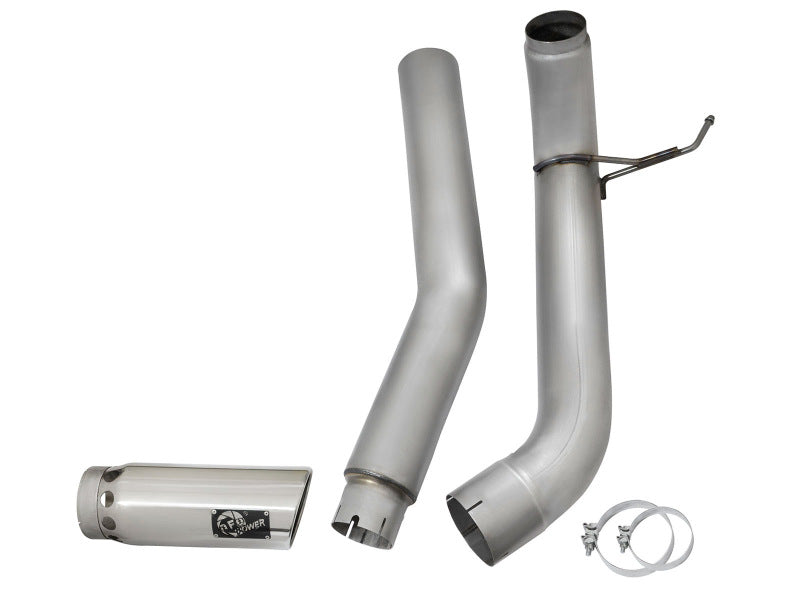 aFe LARGE Bore HD Exhausts 5in DPF-Back SS-409 2016 Nissan Titan XD V8-5.0L CC/SB (td) -  Shop now at Performance Car Parts