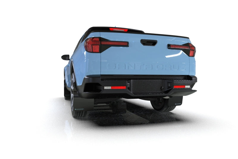 Rally Armor 2022 Hyundai Santa Cruz Black Mud Flap w/ Light Blue Logo -  Shop now at Performance Car Parts
