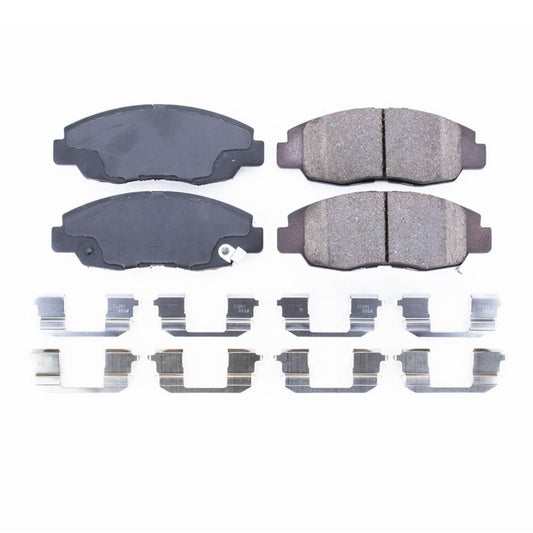 Power Stop 97-99 Acura CL Front Z17 Evolution Ceramic Brake Pads w/Hardware -  Shop now at Performance Car Parts