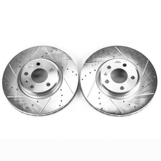 Power Stop 09-11 Audi A4 Front Evolution Drilled & Slotted Rotors - Pair -  Shop now at Performance Car Parts