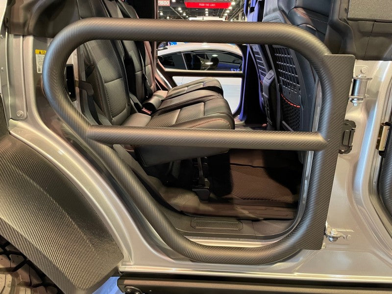 Anderson Composites 21-22 Ford Bronco 4DR Carbon Fiber Tube Doors - Front & Rear- Off Road -  Shop now at Performance Car Parts