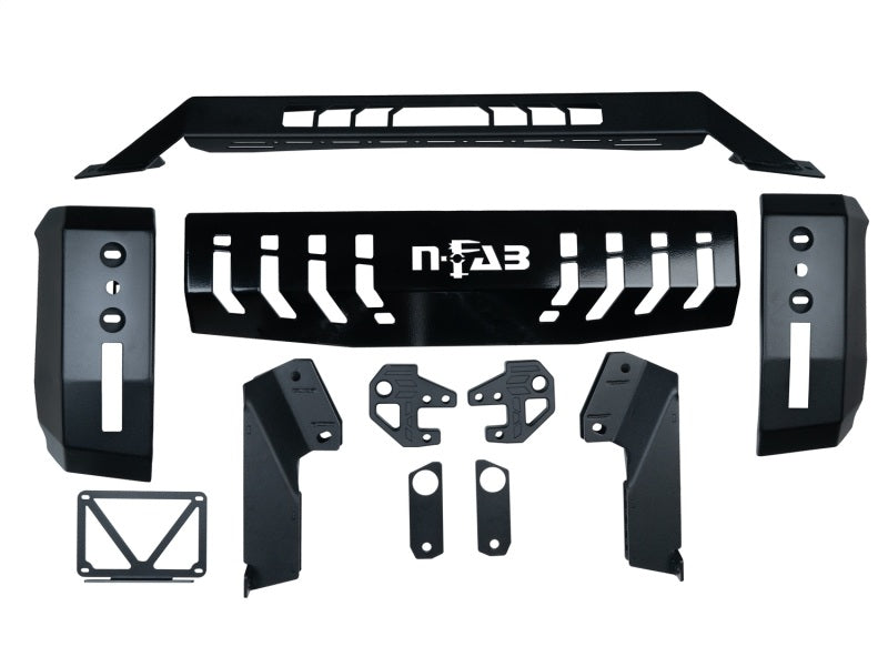 N-Fab HVM Bull Bar 21-23 Ford F150 - Tex. Black -  Shop now at Performance Car Parts