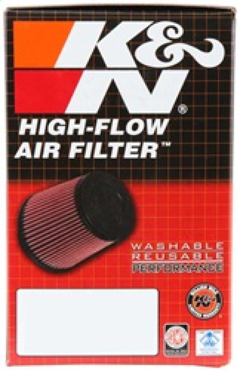 K&N Filter Universal Rubber Filter 2 7/8 inch Flange 4 inch OD 6 inch Height