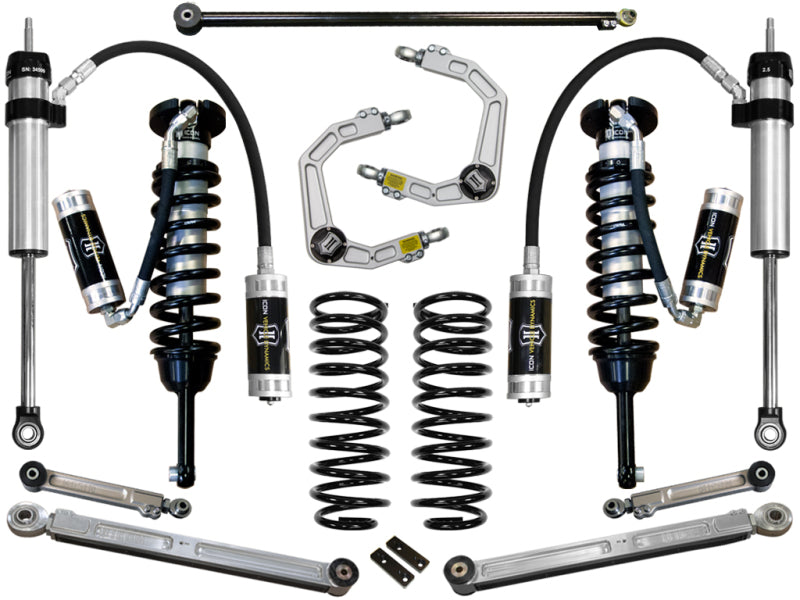 ICON 03-09 Toyota 4Runner/FJ 0-3.5in Stage 6 Suspension System w/Billet Uca -  Shop now at Performance Car Parts