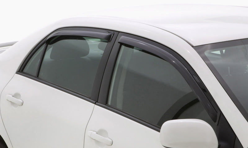 AVS 14-18 Chevy Impala Ventvisor In-Channel Front & Rear Window Deflectors 4pc - Smoke - Performance Car Parts