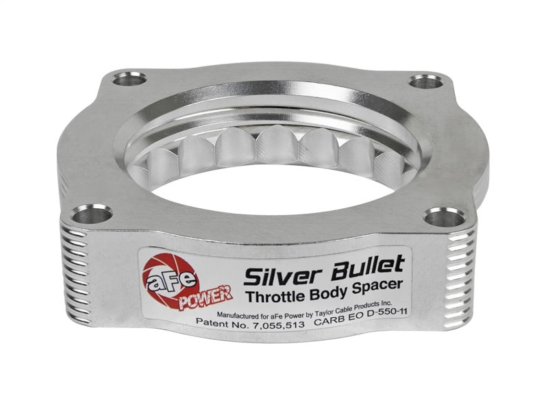 aFe Silver Bullet Throttle Body Spacer N62 Only BMW (E53) 04-09 5series (E60) 04-09 6series (E63/64) -  Shop now at Performance Car Parts