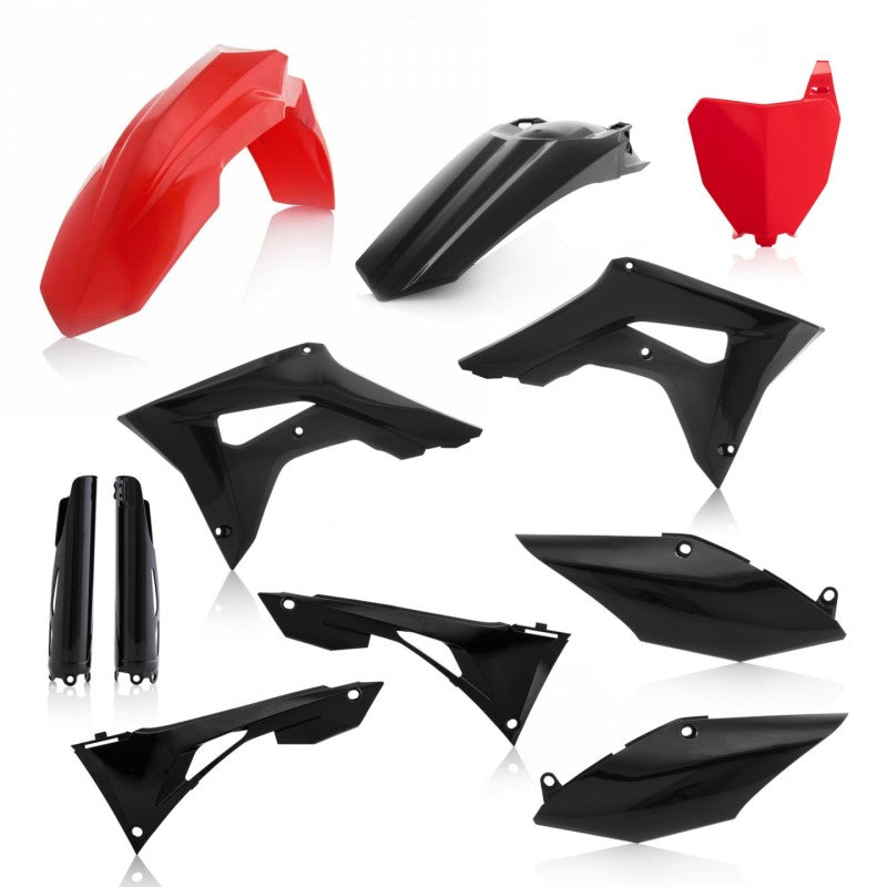 Acerbis 19-22 Honda CRF250R/CRF450R/R-S(Includes Airbox/Not Tank Cover)Full Plastic Kit - Red/Black -  Shop now at Performance Car Parts