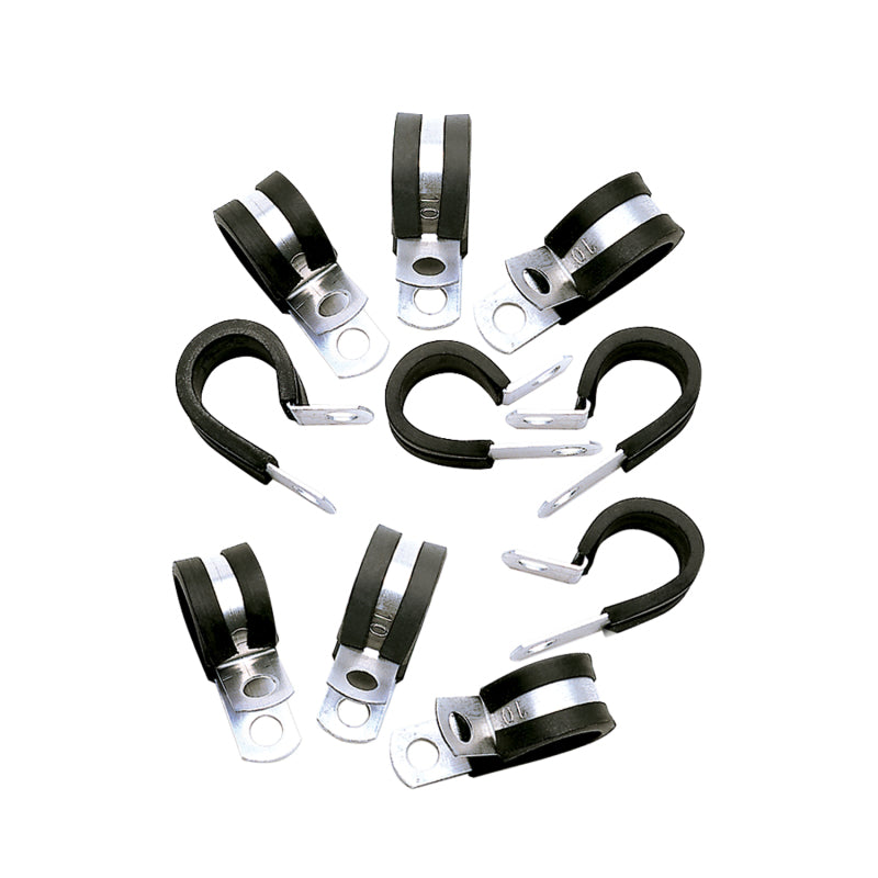 Russell Performance Cushion Clamps - Holds -6 AN Hose (10 pcs.) -  Shop now at Performance Car Parts