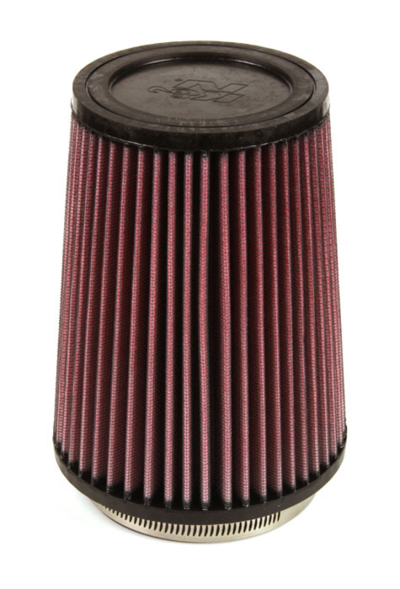 K&N Filter Universal Rubber Filter 4 inch Flange 5 3/8 inch Base 4 3/8 inch Top 7 inch Height -  Shop now at Performance Car Parts