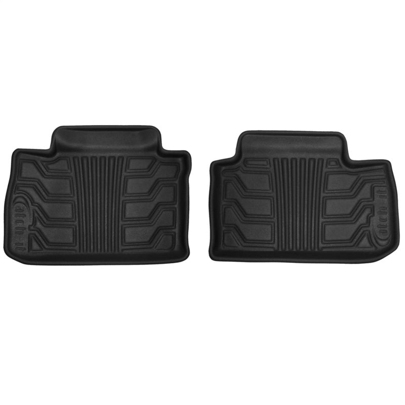 Lund 11-17 Ford Explorer (2nd Row) Catch-It Floormats Rear Floor Liner - Black (2 Pc.) -  Shop now at Performance Car Parts