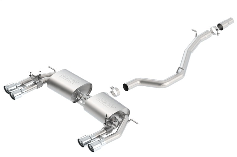 Borla 13-15 Audi S3 S-Type Dual Round Rolled Catback Exhaust -  Shop now at Performance Car Parts